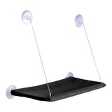 2 Set of Black Cat Window Tanning Hammock - 4 Strong Suction Cups & Durable Oxford Removable Cover, V888-ELOSUNG55191-4