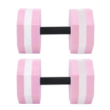 2Pcs High Density EVA Foam Dumbbell Set Aquatic Exercise Dumbbells for Men Women Indoor Swimming V1294-YM0521-3111230070811