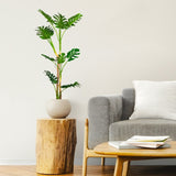 SOGA 4X 175cm Tropical Monstera Palm Artificial Plant Tree, Real Touch Technology, with UV APLANTFHG17510X4