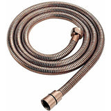 Retro Brass Shower Hose, 150 cm Length, Universal 1/2 Thread Connection, multiple spray modes, Rose V1189-LC-LY-00067