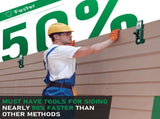 Siding Installation, Siding Mounting Kit for Use with 5/16-Inch Fiber Cement Sidings, Lap V1107-146-82088