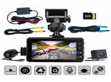 3inch LCD HD Dual Camera Motorcycle DVR Video Driving Recorder With 32G Card V462-TA-107-01