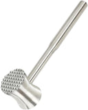 Meat Tenderizer Tool, 304 Stainless Steel Meat Mallet, 0.8lb Heavy Duty, 2 in 1 Meat Pounder for V1258-DP02-C-10