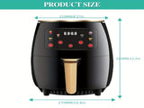 "5L Intelligent Touch Healthy Fresh Cooking Air Fryer V1106-HEJD-002