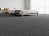 5m Dark Grey Carpet Tiles Set Commercial & Domestic Flooring for Office, Retail, Home V63-952981