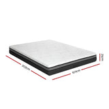 Giselle Bedding Memory Foam Mattress Bed Cool Gel Non Spring 25cm King Single FOAM-B-MFM-H025-KS