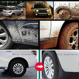 Mudguards for Volvo V60 MK II Estate 2019-2021, Molded Front and Rear Splash Guards, Semi-Rigid ABS V1189-LC-QP-00620