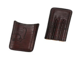 Leather Cigar Holder Travel Portable Soft Touch Elegant Breathable Cigar Case for Gift Giving V1294-YM0703-3117230042311