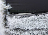 PaWz Pet Bed Orthopedic Sofa Dog Beds M Medium PT1048-M-GY