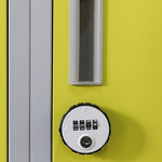 12-Door Locker for Office Gym Shed School Home Storage - 4-Digit Combination Lock V63-838961