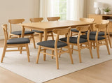 Levede 8xDining Chairs Kitchen Chair Nature CH1067-2-NTX4
