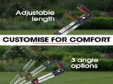 BAUMR-AG 520CX 40V SYNC 17" Cordless Lawn Mower Kit, Fast Charger, 2 x 4Ah Battery, 5 Cutting V219-MOWCLSBM520A