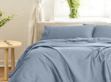 Royal Comfort - Balmain 1000TC Bamboo Cotton Sheet Set - King - Blue Fog ABM-204914