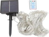 Solar Net Mesh String Lights, 9.8ft x 6.6ft 192 LED Outdoor Waterproof LED Decorative Lights with V1188-ZC-DP-179