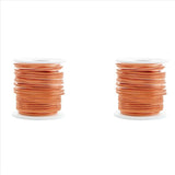 2X Copper Wire, 99.9% Soft Pure Bare Copper Wire for Gardening,Electroculture,16 Gauge/ 1.3 mm V1192-AZ-W-22855