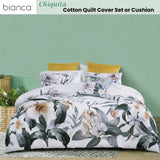 Bianca Chiquita Cotton Quilt Cover Set Double V442-BCA-QUILTCS-CHIQUITA-WHITE-DS