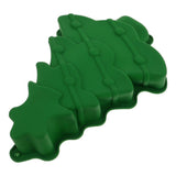 Green Silicone Christmas Tree Muffin Mold Non-Stick Reusable V1192-AZ-W-25156