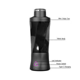 Large Capacity Portable Electric Blender USB Rechargeable Travel Protein Shaker Bottle-White V1265-JD-23