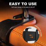 New 3-in-1 Car Seat Back Storage Box, Multifunctional Back Seat Car Organizer with Cup Holder, V1366-AZ2-W-11563