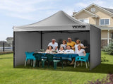 304.8 x 304.8 cm Pop up Canopy with Removable Sidewalls, Instant Canopies Portable Gazebo & Wheeled V952-DCSYPSH1010FTAFO2V0