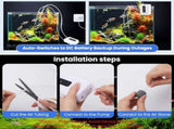 Aquarium Oxygen Pump Black USB Rechargeable Air Pump for Fish Tanks and Bait Buckets with 2 Outlets V178-59153