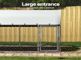 i.Pet Dog Kennel Large House XL Pet Run Cage Puppy Outdoor Enclosure 2Mx4M PET-DOG-CAGE-2X4-AB