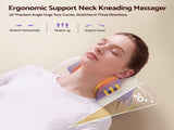 Livemor Neck & Shoulder Massage Pillow with Heat, Cordless 4D Kneading Massager for Home & Office NECK-MASSAGE-04-PP
