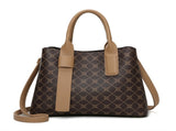 Brown Retro Fashion Handbag Elegant Tote with Large Capacity for Work and Daily Use V888-ELOSUNG13996