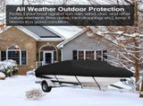 Outdoor V-shaped yacht with dust cover, sunscreen and rainproof boat cover, Teflon boat body V1102-M-SHOE-32531-GRAY-13A24057