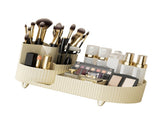 Makeup Storage Organizer Large Capacity Perforation Free Rotatable Partition Cosmetic Storage Box V1294-YM0703-3117230105511