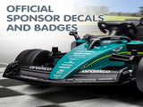 Kahuna Aston Martin Aramco F1 Licensed Electric Kids Ride On Race Car CAR-AMR-599-GN