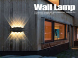 8W Outdoors Waterproof 8 LED Wall Lamp Wall Mounted Corridor Light Warm White AC85-265V V1294-YM0901-3119200024211