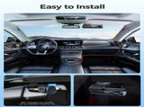 4K Black Dash Cam with 5.8GHz WiFi, GPS, Front & Rear Recording, 24-Hour Parking Mode, 64GB Card V178-59110