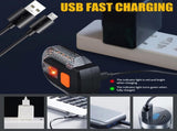 Bike Turn Signals Waterproof Remote Control 5 Mode Bike Tail Light with Right & Left Light 600mAh V1259-DP01-A-2671