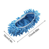 10Pcs Mop Slippers for Floor Cleaning Removable Mop Head Shoes Cover Microfiber Mops Shoes Dust Hair V1294-YM0715-10326938