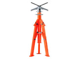 Pipe Stand, 2500LBS Heavy Duty Pipe Jack Stands, 27.2"-52" Height Adjustable V Head Pipe Stand, 45 V952-ZXGDZCZJ2852R9DRBV0