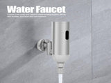 G1/2in Infrared Sensor Faucet Basin Universal Single Cold Water Tap for Home Hotel Hospital Use V1294-YM0901-3112200052711