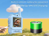 Kids Video Walkie Talkie 2-Pack with 2-inch Screen - Long Range, Clear Sound & Voice Changer for V888-ELOSUNG40309