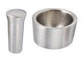 Mortar Pestle Dual Structure Design Glossy Texture Practical Silent Cleanable Kitchen Grinder for V1294-YM0715-3118210335711