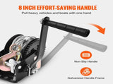 Hand Winch, 362.8 kg Pulling Capacity, Boat Trailer Winch Heavy Duty Rope Crank with 10 m Steel Wire V952-CYSDJP800BG0IYPD8V0