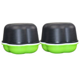 2Sets Starter Tray Garden Growing Kits Assorted Color Plastic Germination Trays V1369-AZ3-W-20547