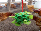 2pcs Chicken Vegetable Feeder Ball Hanging Feeding Toy, Poultry Fruit Holder Chicken Cabbage Feeder V1188-CYX-DP-195
