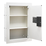 0.83 sq.ft Wall Safe, 3-Tier Hidden Wall Safe with Password, Key & Turning Knob, Q235 Cold-Rolled V952-BGBXJ4162522X2SV6001V9