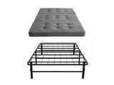 Giselle Single Folding Bed with Mattress Metal Frame Guest Bed 15cm Foam Foldable FOAM-MFM-BF-CDF-S