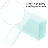 100Pcs Premium Glass Microscope Slides for Biological Sample Observation V1192-AZ-W-32603