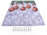 Blackout Curtains Multi Purpose Good Shading Properties Waterproof Fashionable Patterns Christmas V1294-YM0523-3117210203812