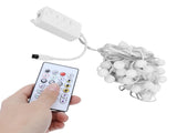 5V RGB Light String IP65 10m WIFI Intelligent Decorative Lamp with 24Key Remote Control V1294-YM0901-3119210062211