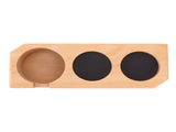 Tamping Station Beech Wood Tamper Mat Stand with Anti Slip Pad for Coffee Bar Accessories L V1294-YM0703-3118230030812