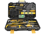 168-Piece Ultimate Hand Tool Kit - Comprehensive Household & Auto Repair Set with Socket Wrenches, V888-ELOSUNG34470