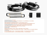 76.2 mm Front and 50.8 mm Rear Leveling Lift Kit for 2005-2021 2022 2023 Toyota Tacoma 2WD/4WD, V952-QHDPTSTJ2005RI6HW001V0